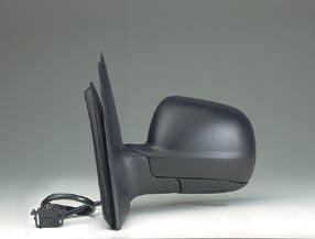 Rétroviseur droit, noir, électrique, chauffant