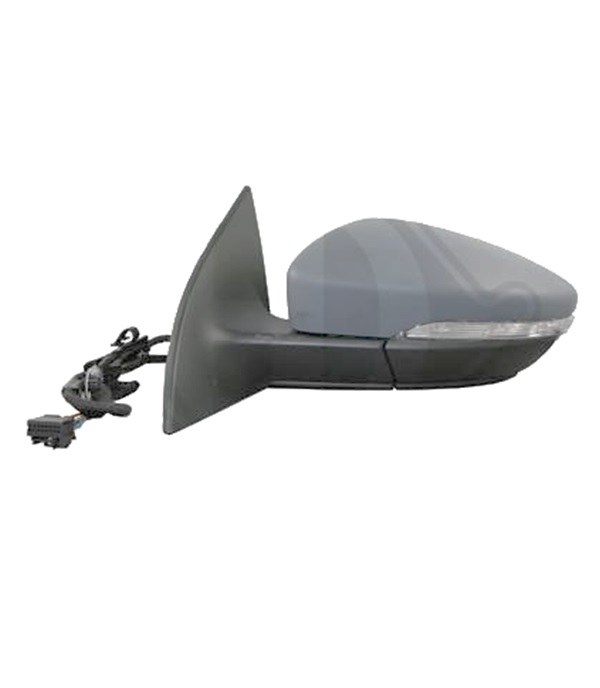 Rétroviseur droit, à peindre, électrique, rabattable électriquement, chauffant, avec clignotant, avec éclairage au sol, avec mémoire
