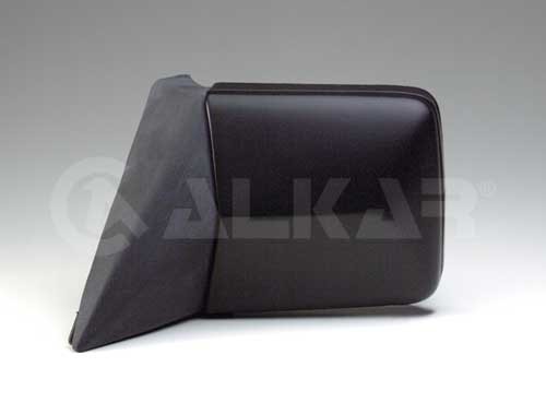 Rétroviseur droit, noir, manuel