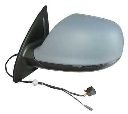 Rétroviseur gauche,  a peindre, chauffant, électrique, avec clignotant, fonction side assist