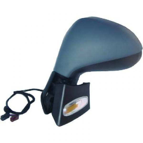 Rétroviseur droit, à peindre, électrique, rabattable électriquement, chauffant, avec clignotant, avec sonde de température
