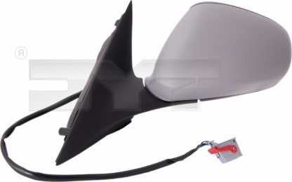 Rétroviseur gauche, a peindre, électrique, chauffant, sonde de température