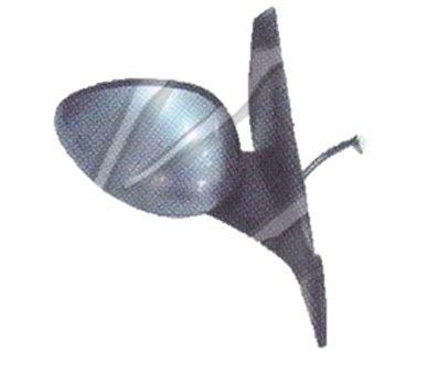 Rétroviseur gauche, a peindre, électrique, chauffant