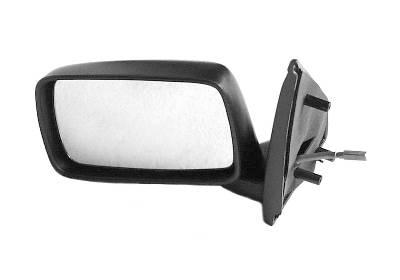 Rétroviseur gauche, noir, a manette