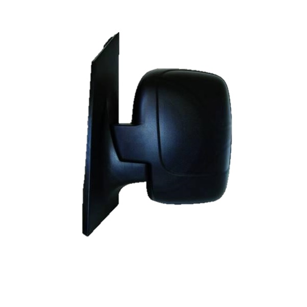 Rétroviseur droit, noir, manuel, simple glace