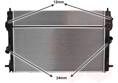 Radiateur diesel 1.8 d