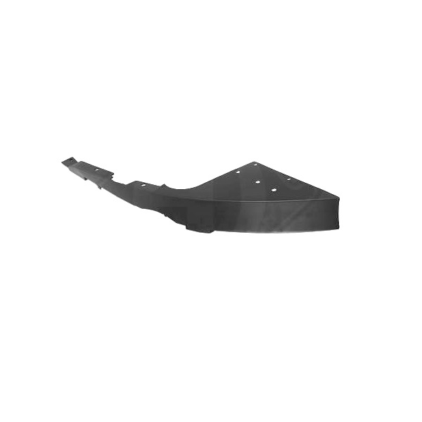 Support de pare chocs avant droit, noir mat
