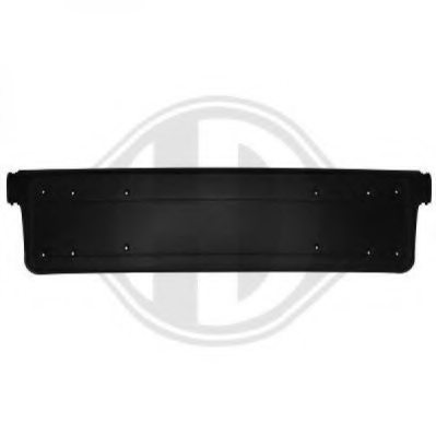 Support de plaque d'immatriculation avant