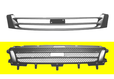 Support de grille de calandre, intérieur