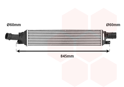 Intercooler, modèle 2.0 tfsi/ 2.0 tdi