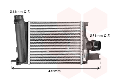 Intercooler, modèle 0.9 Tce