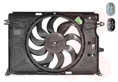 Cadre hélice avec moteur ventilateur