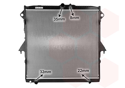 Radiateur moteur diesel