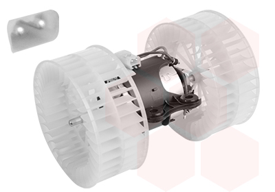 Ventilateur intérieur, modèle avec climatisation automatique