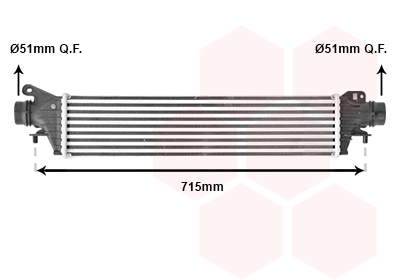 Intercooler, modèle 1.6 16V