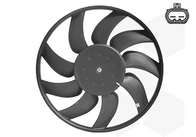 Moteur avec hélice ventilateur