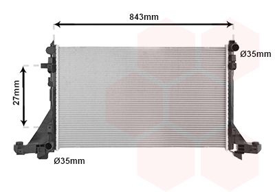 Radiateur diesel 2.3 dci
