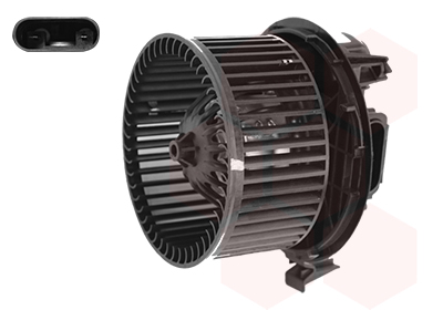 Ventilateur intérieur, modèle avec climatisation