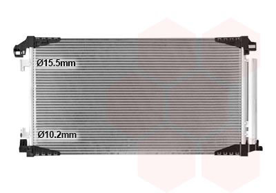 Condenseur avec bouteille 1.2i 685x380x12