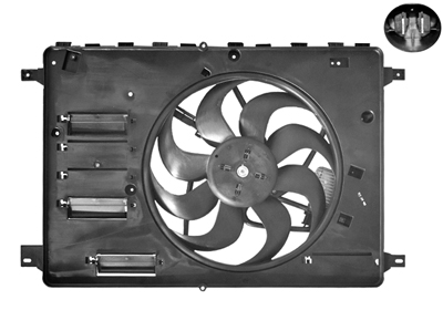 Cadre avec hélice et moteur ventilateur, modèle 1.5 T3