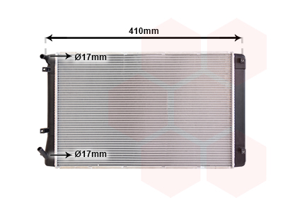 Radiateur auxiliaire, modèle 1.6 Gdi hybride