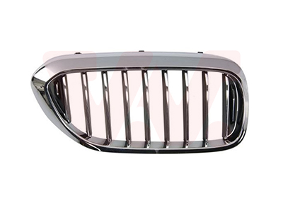 Grille de calandre droite, chromée