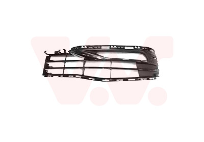 Grille de pare-chocs extérieure avant gauche, noire, modèle luxury/sport line