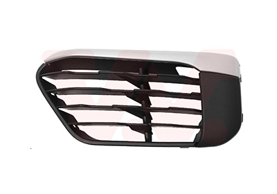 Grille de pare-chocs avant gauche, à peindre, sans emplacements radars, modèle x-line