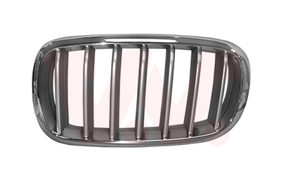 Grille de calandre gauche, chromée/titanium