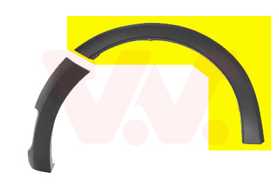 Extension d'aile avant gauche, partie arrière, modèle stepway