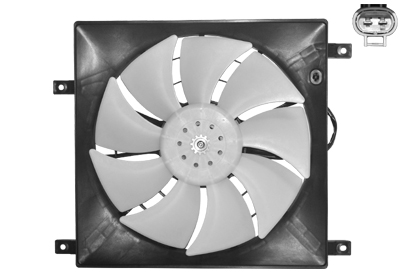 Cadre avec hélice et moteur ventilateur, modèle 1.6
