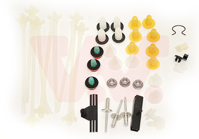 Kit agrafes de portes avant