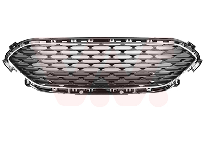 Grille de pare-chocs avant inférieure, chromée