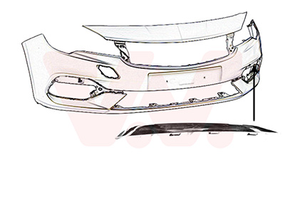 Grille de pare-chocs avant gauche, inférieure, avec emplacement antibrouillard, enjoliveur chromé, modèle à partir de 2019
