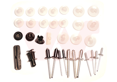 Kit agrafes de porte avant