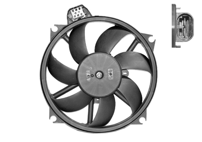Moteur et helice de ventilateur