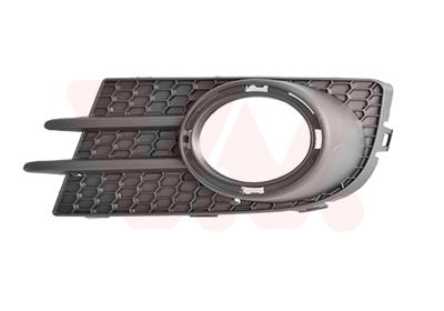 Grille de pare-chocs avant gauche, avec emplacement antibrouillard, avec emplacement chrome