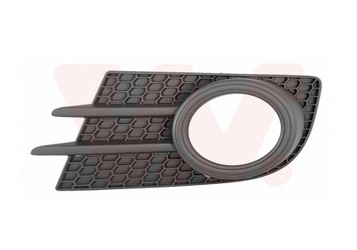 Grille de pare-chocs avant gauche, avec emplacement antibrouillard, sans emplacement chrome