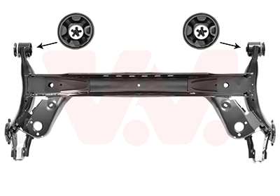 Barre de suspension arrière essieu standard, pas pour essieu multilink, modèle sans châssis sport