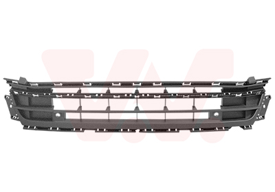 Grille de pare-chocs avant, inférieure, avec emplacements radars