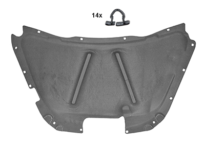 Insonorisant de capot moteur