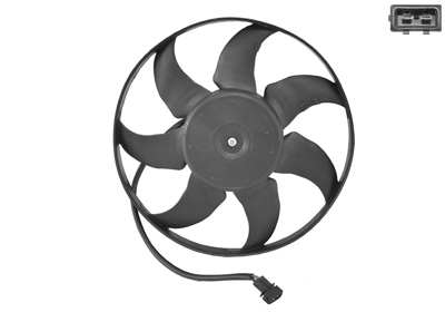 Moteur avec hélice ventilateur, modèle 345 mm 350W