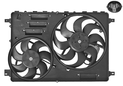 Cadre avec hélice et moteur ventilateur, modèle 3.0