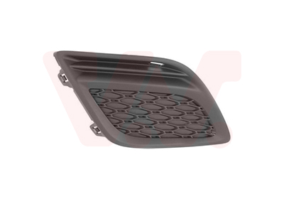 Grille de pare-chocs avant droite, sans emplacement antibrouillard, sans emplacements radars