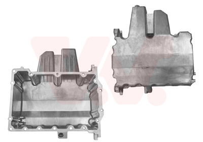 Carter d'huile en aluminium, modèle 1.4 tdi