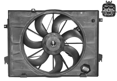 Cadre avec hélice et moteur ventilateur, modèle 2.0