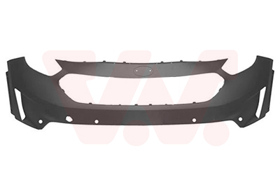 Pare-chocs avant, avec emplacements radars