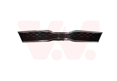 Grille de calandre, noire, avec moulure chromée
