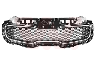 Grille de calandre, noire brillante