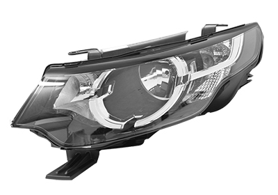 Phare avant gauche, led, lampes h15 + h7
